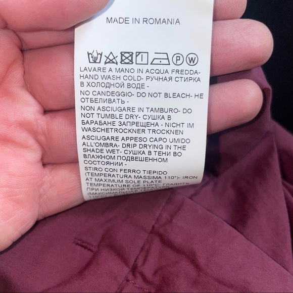 Seventy burgundy Chino Pants - Picture 7 of 8